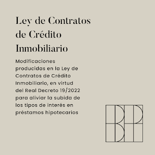 Ley De Contratos De Cr Dito Inmobiliario Blog Notar A Blanca Palacios