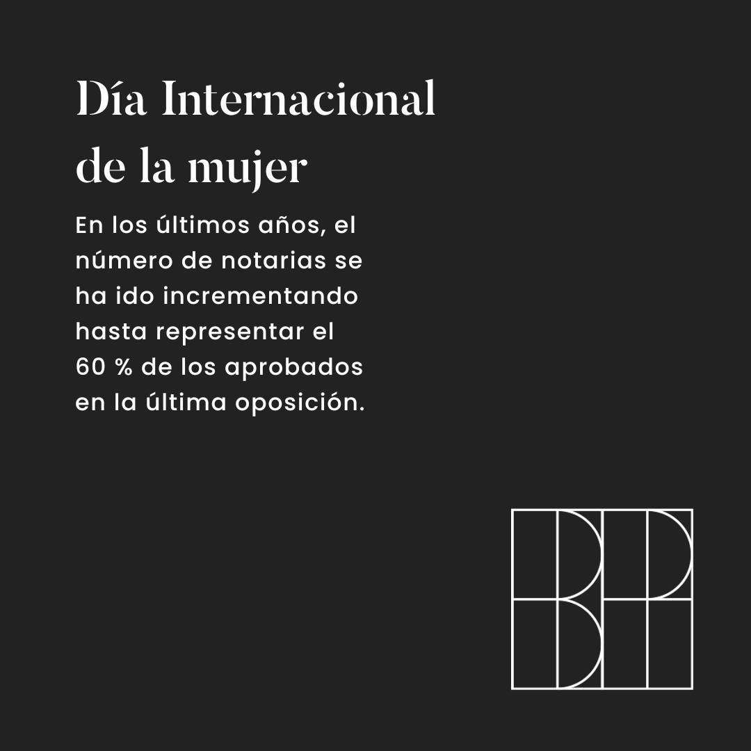 Dia internacional de la mujer - Notaria Blanca Palacios